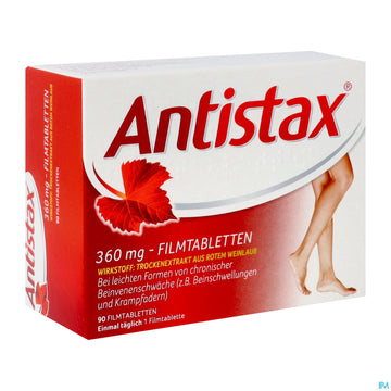 Antistax Filmtabl 360mg 90st 90 ST – Packungsbild