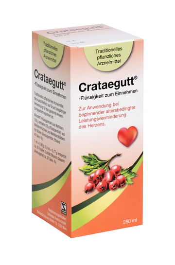 Crataegutt® Flüssigkeit zum Einnehmen 250 ML – Packungsbild