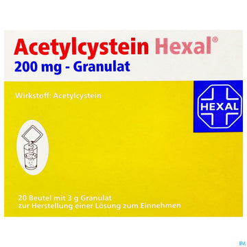 Acetylcystein-hexal Granulat 200mg 20st