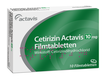 Cetirizin Actavis 10 mg Filmtabletten 10ST