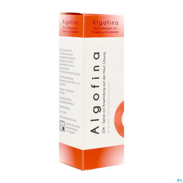 Algofina 10% Spray Z Anw.auf Der Haut Lösung 50ml 50 ML – Packungsbild