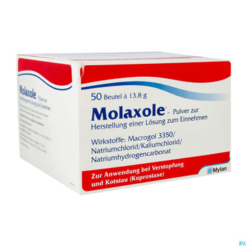Molaxole Pulver lösung.z.einnehmen Beutel 50st 50 ST – Packungsbild