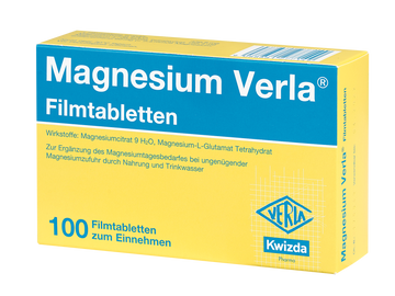 Magnesium Verla - Filmtabletten 100 ST – Packungsbild