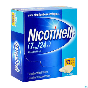Nicotinell Transdermale Pflaster Tts 10 ( 7mg/24h) 28st 28 ST – Packungsbild