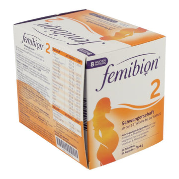Femibion 2 Schwangerschaft / 56 Tabletten + 56 Kapseln