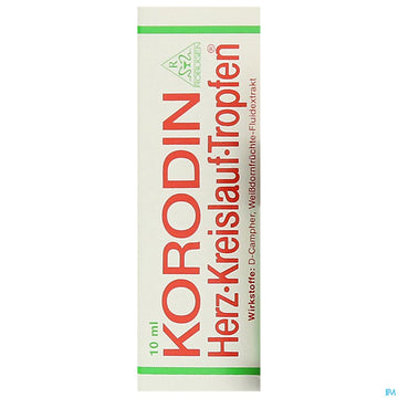 Korodin Herz-kreislauf Tropfen 40ml 40 ML – Packungsbild