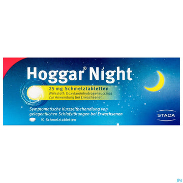 Hoggar Night Schmelztabl 25mg 10st