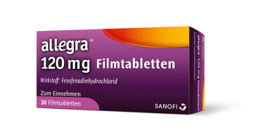 Allegra® 120mg Filmtabletten 30 ST – Packungsbild