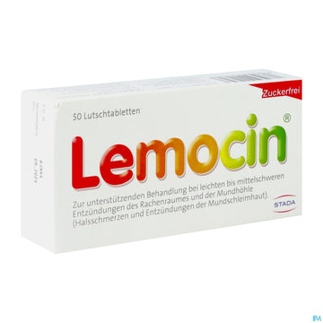 Lemocin Lutschtabl 50st 50 ST – Packungsbild