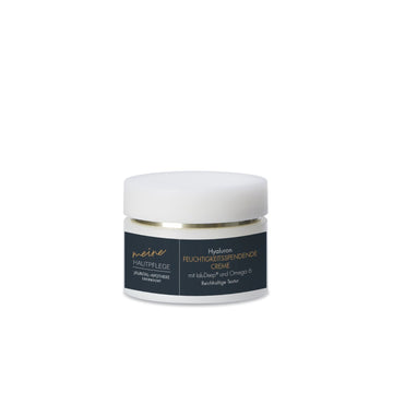 meine HAUTPFLEGE HYALURON FEUCHTIGKEITS-SPENDENDE CREME MIT IALUDEEP® UND OMEGA 6 Reichhaltige Textur
