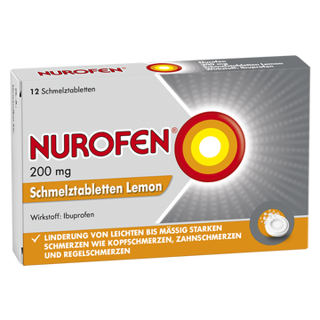 Nurofen Schmelztablette 200 mg Lemon