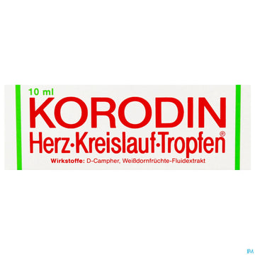 Korodin Herz-kreislauf Tropfen 10ml 10 ML – Packungsbild
