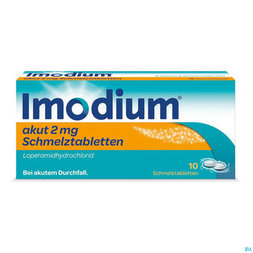 Imodium Akut Schmelztabl 2mg 10st