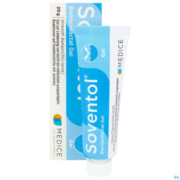 Soventol Bamipinlactat Gel Neu 20g 20 G – Packungsbild