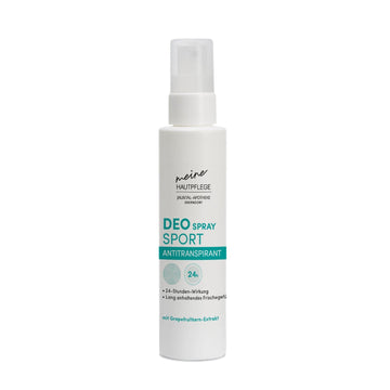 meine HAUTPFLEGE DEO SPRAY SPORT ANTITRANSPIRANT MIT GRAPEFRUITKERN-EXTRAKT