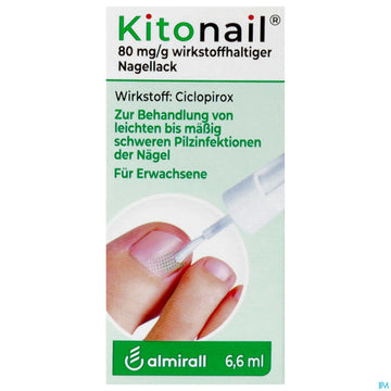 Kitonail Wirkstoffhaltiger Nagellack 80mg/g 6,6ml
