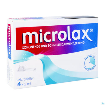 Microlax-microklistier Tube 5ml 4st 4 ST – Packungsbild
