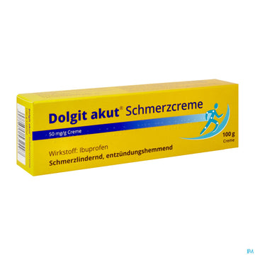Dolgit Akut Schmerzcreme 50mg/g 100g 100 G – Packungsbild
