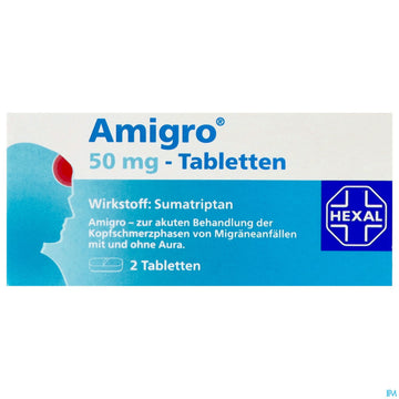 Amigro Tabl 50mg 2st