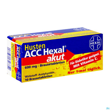 Husten Acc Hexal Akut Brausetabl 600mg 10st 10 ST – Packungsbild