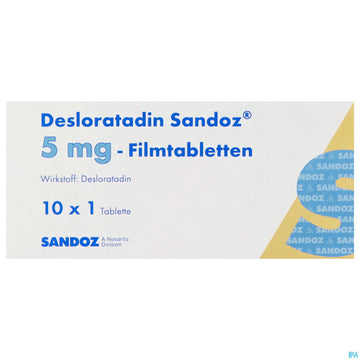 Desloratadin-Sandoz Filmtabl 5mg 10st