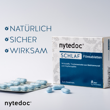 nytedoc® SCHLAF Filmtabletten 30 ST – Packungsbild
