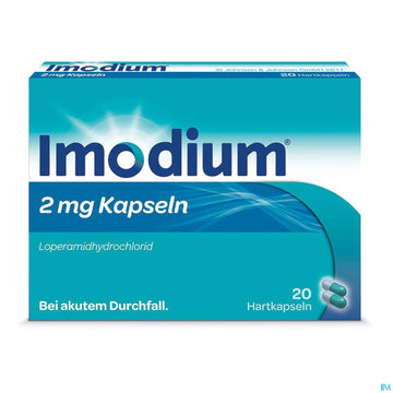 Imodium Kapseln 2mg 20st 20 ST – Packungsbild