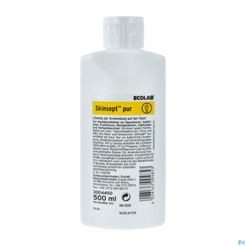 Skinsept Lösung Z Hautdesinf. Pur 500ml 500 ML – Packungsbild