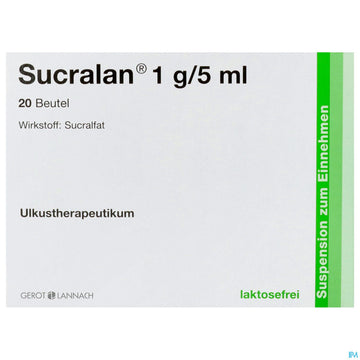 Sucralan Orale Susp 1g/5ml Btl 20st