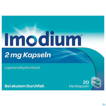 Imodium Kapseln 2mg 20st 20 ST – Packungsbild