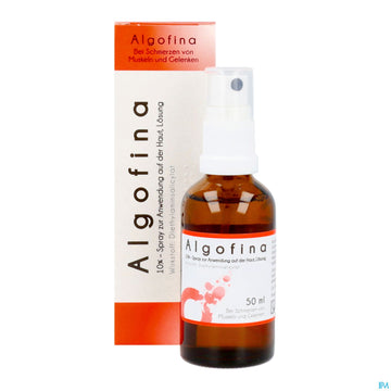 Algofina 10% Spray Z Anw.auf Der Haut Lösung 50ml 50 ML – Packungsbild