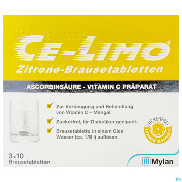 Ce-limo Zitrone Brausetabl Bp3x1 30st