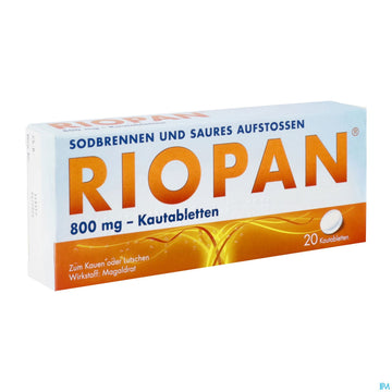 Riopan Kautabl 800mg 20st 20 ST – Packungsbild