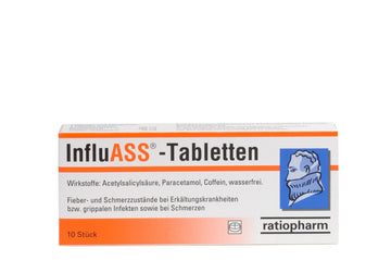 InfluASS Tabletten 10 ST – Packungsbild