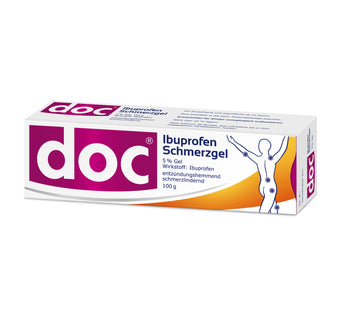 doc® Ibuprofen Schmerzgel 100 g 100 G – Packungsbild