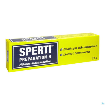 Sperti Preparation-h Haemorrhoidalsable 25g 25 G – Packungsbild