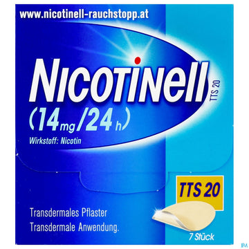 Nicotinell Transdermale Pflaster Tts 20 (14mg/24h) 7st