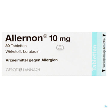Allernon Tabl 10mg 30st 30 ST – Packungsbild