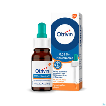 Otrivin Nasentropfen 0,05% 10ml 10 ML – Packungsbild