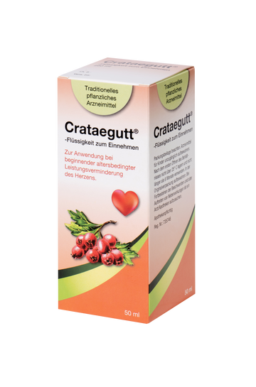 Crataegutt® Flüssigkeit zum Einnehmen 50 ML – Packungsbild