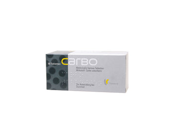 Carbo Medicinalis "Sanova" Tabletten 50 ST – Packungsbild