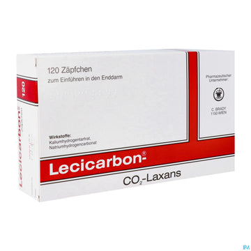 Lecicarbon Zaepfchen 120st 120 ST – Packungsbild