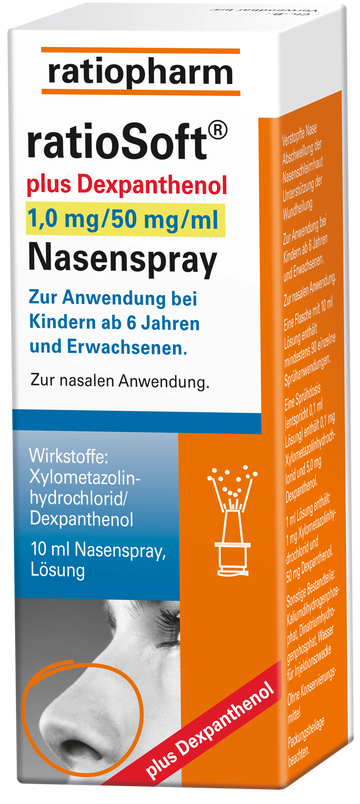 ratioSoft® PLUS Dexpanthenol 1,0 mg Nasenspray
