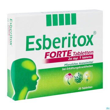 Esberitox Forte Tabl 20st 20 ST – Packungsbild