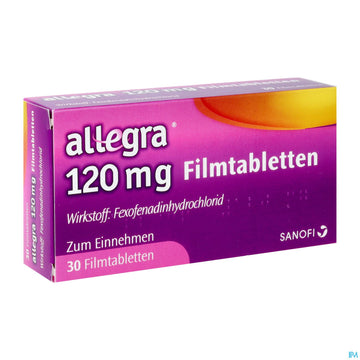 Allegra Filmtabl 120mg 30st 30 ST – Packungsbild