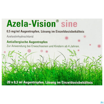Azela-vision Sine Augentropfen Im Einzeld. Beh. 0,5mg/ml 0,3ml 20st