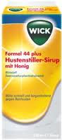 WICK Formel 44 Hustenstiller-Sirup mit Honig