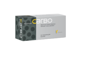 Carbo Medicinalis "Sanova" Tabletten 50 ST – Packungsbild