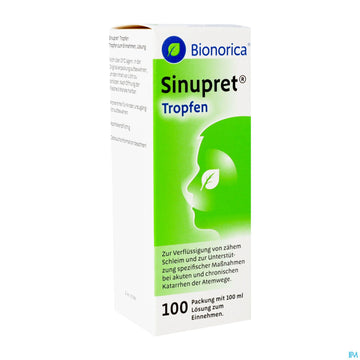 Sinupret Tropfen 100ml 100 ML – Packungsbild