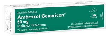 Ambroxol Genericon® lösliche Tabletten zur Schleimlösung